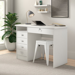 Zehr writing desk white discount